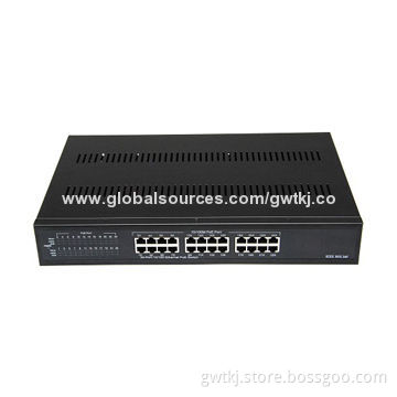 10/100M 24-port PoE switch